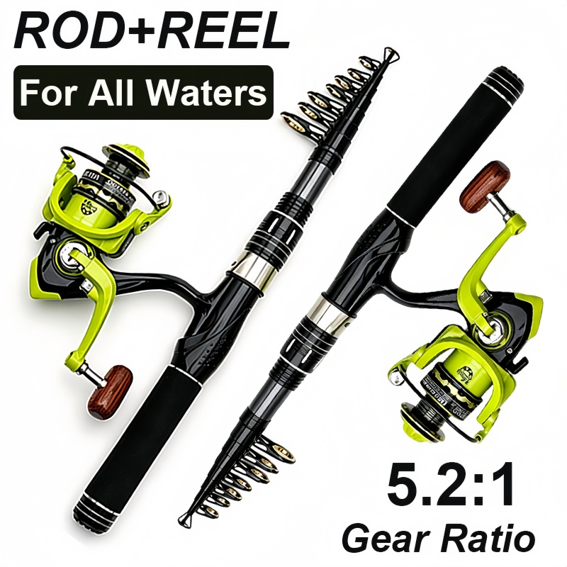 Fishing Rod Spinning - Spinning Fishing Rod and Reel Combo