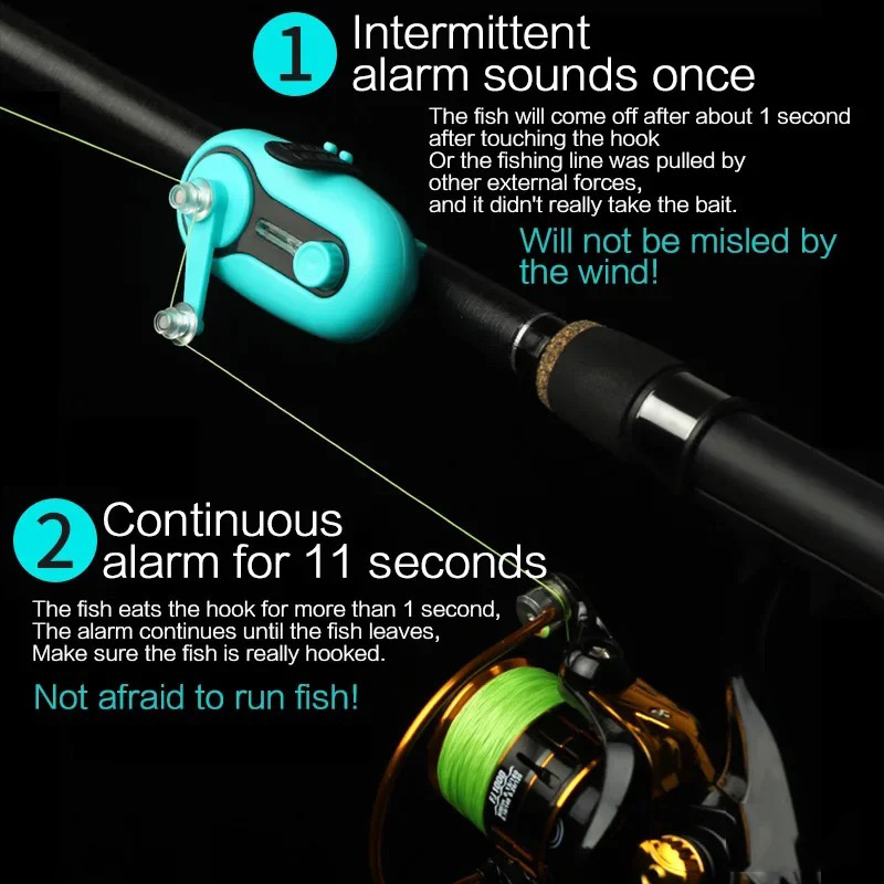 New Fishing Alarm Electronic B - Fishing Rod Casting ulasan dan harga