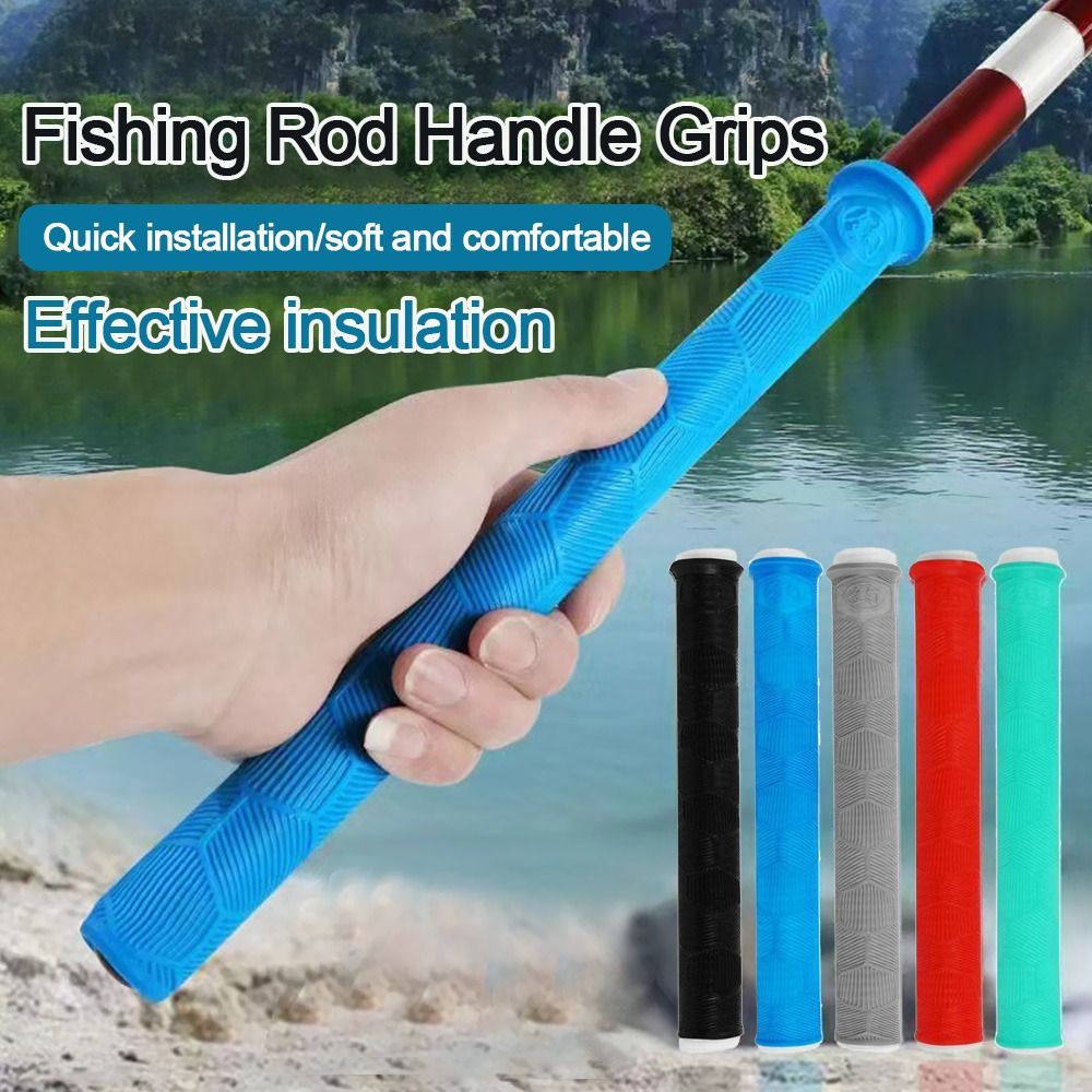 Silicone Fishing Rod Handle Wr - Fishing Rod Case ulasan dan harga
