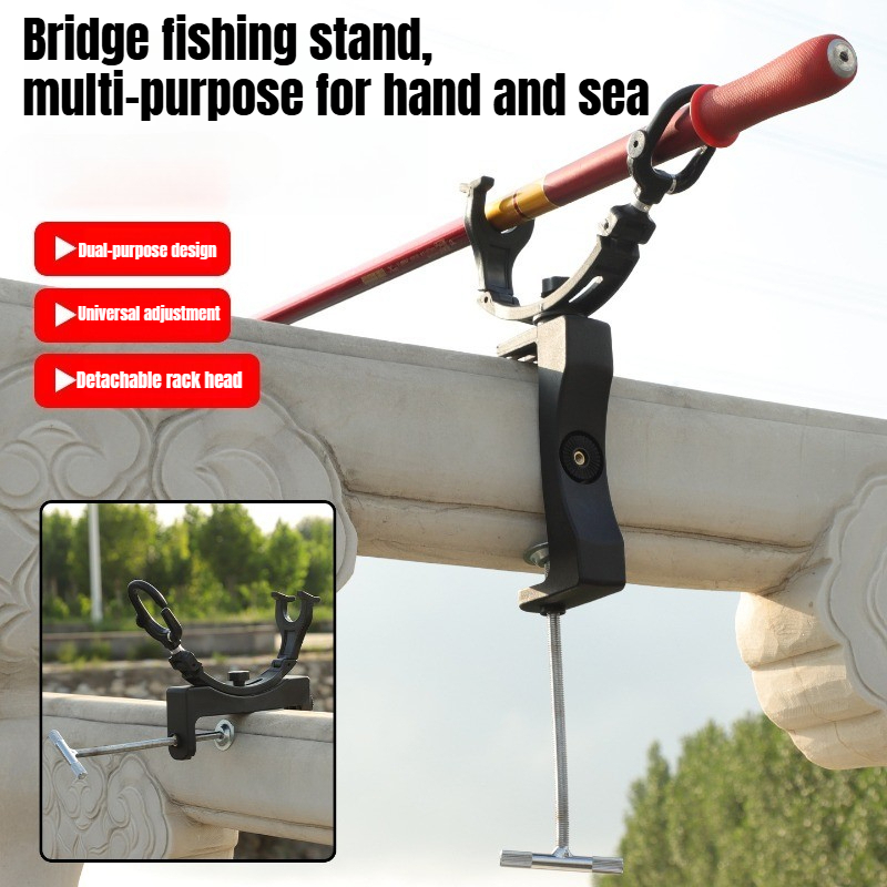 360° Rotating Adjustable Heavy - Fishing Rod Travel ulasan dan harga