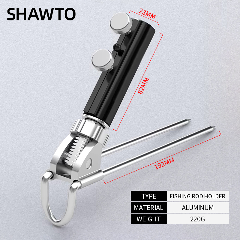Shawto Aluminum Alloy Universa - Fishing Rod Rack ulasan dan harga